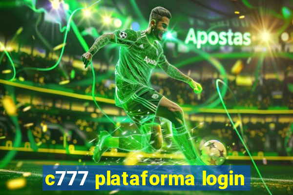 c777 plataforma login